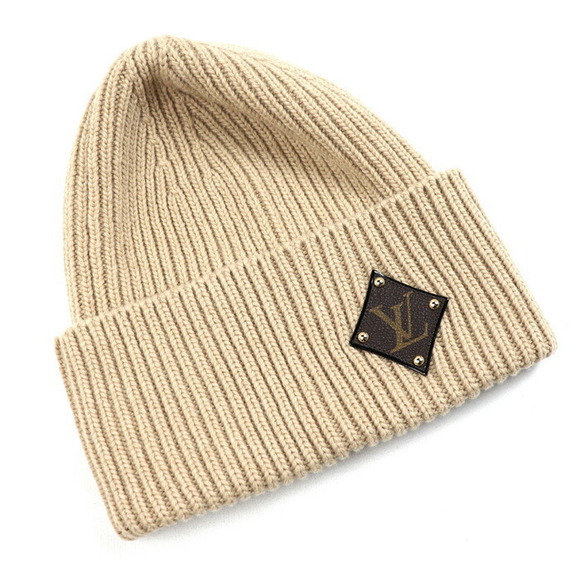 Louis Vuitton LV Beanie Knit Cap Beige - Picture 1 of 6